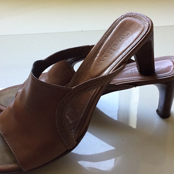Cole Haan country tan heeled sandals size 7B - Picture 4 of 5